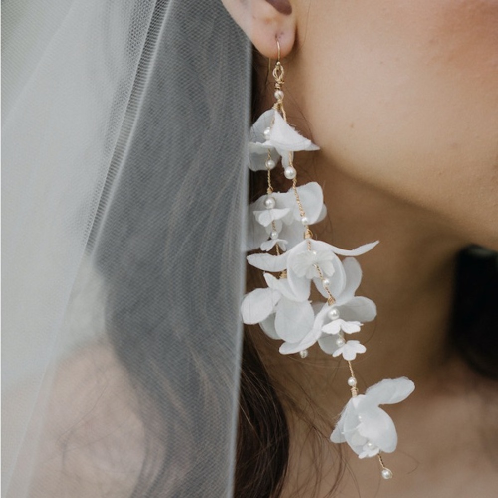 Tania Maras BLANCHARD | FLORAL DROP EARRINGS